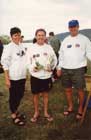 Canberra.Pat,Rob & Geoff, with Vetrans & Best & Fairest Tropies