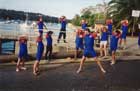 Port Club warm-up